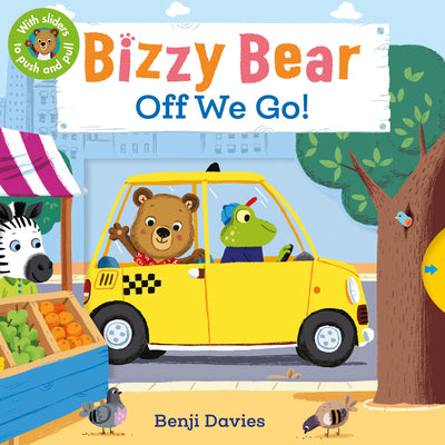 Bizzy Bear: Off We Go!: (Interactive Board Book about a Vacation Adventure for Toddlers - With Sturdy Tabs and Slides to Push and Pull)