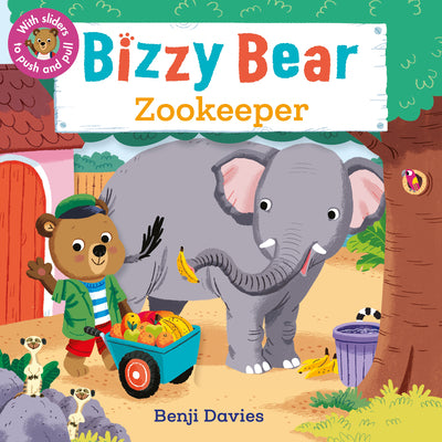 Bizzy Bear: Zookeeper: (Interactive Zoo Animal Board Book for Toddlers - With Sturdy Tabs and Slides to Push and Pull)