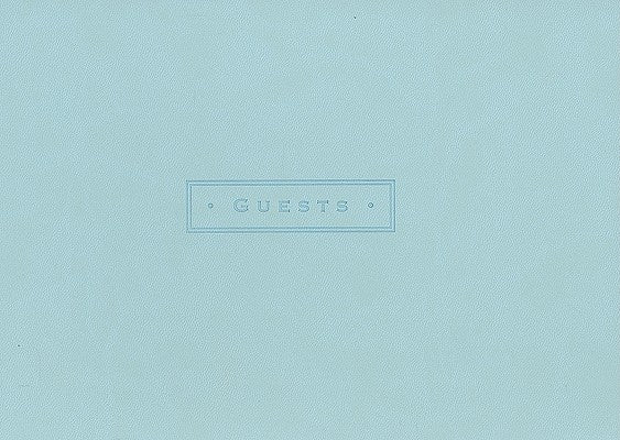 Sea Foam Guest Book
