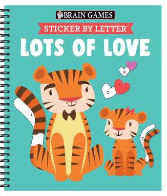 Brain Games - Sticker by Letter: Lots of Love