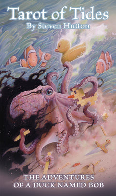 Tarot of Tides: The Adventures of a Duck Named Bob--Unique 78-Card Tarot Deck and 164-Page Guidebook, Imaginative Storytelling, Fantasy Artwork, Toy D