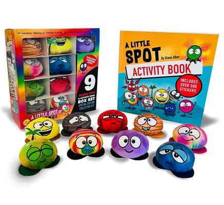 A Little Spot of Feelings 9 Plush Toys with Activity Book Box Set
