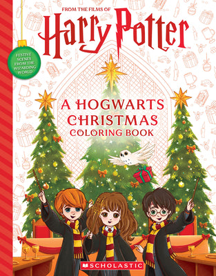 A Hogwarts Christmas: An Official Harry Potter Coloring Book the Perfect Stocking Stuffer!