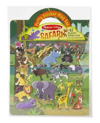 Melissa & Doug Puffy Sticker Play Set - Safari