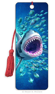 Royce 3D Bookmark - Shark Tunnel