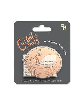 Curled Up Corners Bookmark Furled Fox