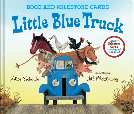Little Blue Truck Milestone Edition: Book and Milestone Cards
