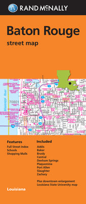 Rand McNally Folded Map: Baton Rouge Street Map