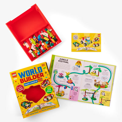Lego World Builder: Create a World of Play with 4-In-1 Model and 150+ Build Ideas!