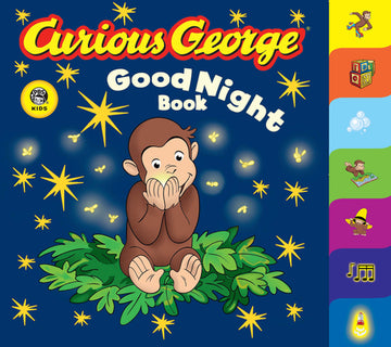 Curious George Good Night Book Tabbed