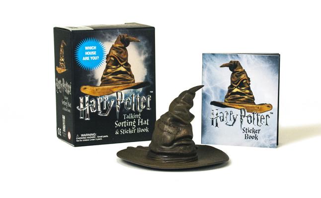 Harry Potter Talking Sorting Hat and Sticker Book: Which House Are You? [With Battery]