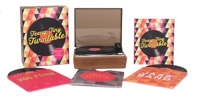 Teeny-Tiny Turntable: Includes 3 Mini-Lps to Play! [With Battery]