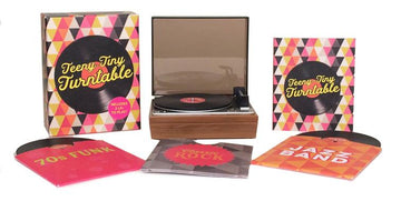 Teeny-Tiny Turntable: Includes 3 Mini-Lps to Play! [With Battery]