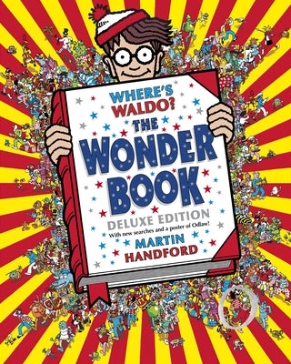 Where's Waldo? the Wonder Book: Deluxe Edition with New Searches and Collectible Poster (a Hidden Object Activity Book with Search & Find Puzzles and