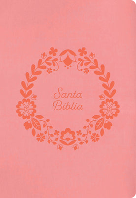 Rvr 1960 Biblia Para Regalos Y Premios, Rosa Símil Piel