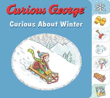 Curious George Curious about Winter: A Winter and Holiday Book for Kids