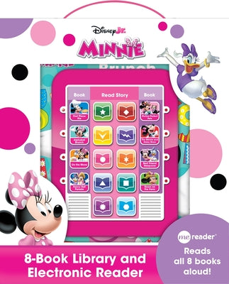 Disney Junior Minnie: Me Reader Electronic Reader and 8-Book Library Sound Book Set [With Other and Battery]