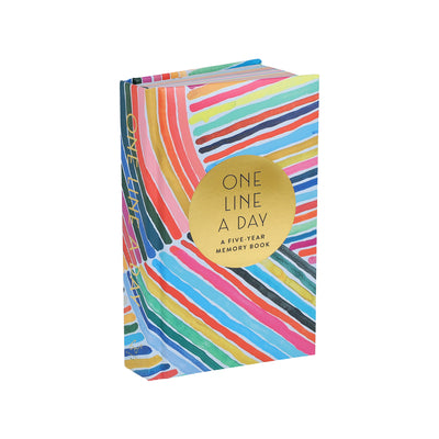 Rainbow One Line a Day: A Five-Year Memory Book