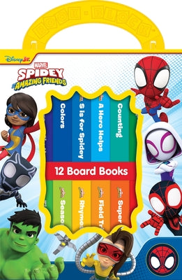 Disney Junior Marvel Spidey and His Amazing Friends: 12 Board Books