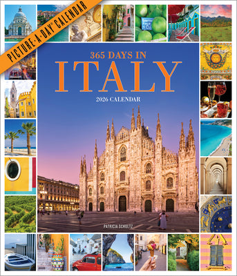 365 Days in Italy Picture-A-Day(r) Wall Calendar 2026