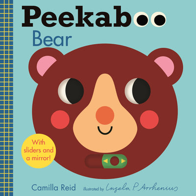 Peekaboo: Bear: (An Interactive Board Book for Babies & Toddlers with Mirror & Sliders to Push, Pull, or Turn. Cute Artwork Includes Ladybugs, Bunnies