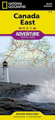 Canada East Map