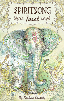Spiritsong Tarot: 78-Card Tarot Deck with Animal Spirit Guides, Shamanic Symbolism, Hand-Drawn Visionary Artwork, Divine Guidance, 108-Page Guidebook