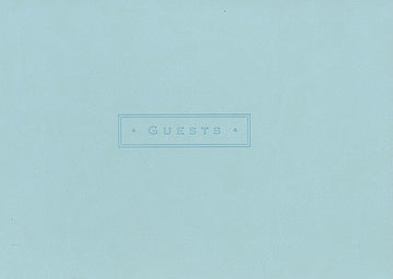 Sea Foam Guest Book