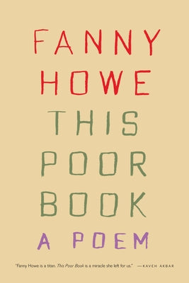 This Poor Book: A Poem