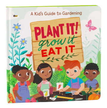 Plant It! Grow It, Eat It: Storybook with Gardening Facts Children's Large Board Book Earth Day Gift for Ages 18 Months - 6 Years