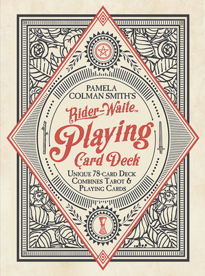 Rider Waite Playing Card Deck: 78-Card Poker Deck, Illustrated with Pamela Colman Smith Rider-Waite Tarot Images, Combines Tarot and Playing Cards, In