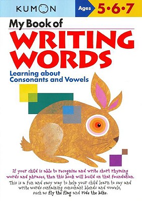 Kumon My Book of Writing Words