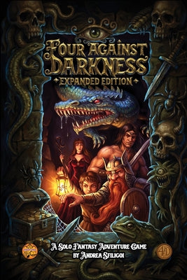 Four Against Darkness: A solitaire dungeon-delving pen-and-paper game