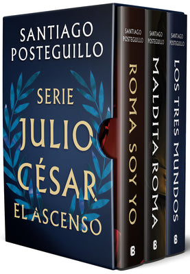 Estuche Serie Julio César: El Ascenso (Roma Soy Yo; Maldita Roma; Los Tres Mundos) / The Ascension Trilogy Boxed Set