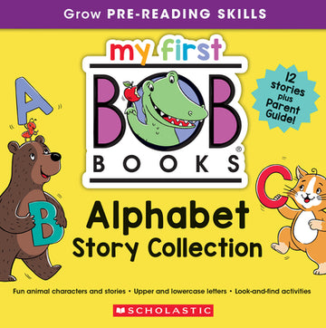 My First Bob Books - Alphabet Story Collection Bind-Up Phonics, Letter Sounds, Ages 3 and Up, Pre-K (Reading Readiness)