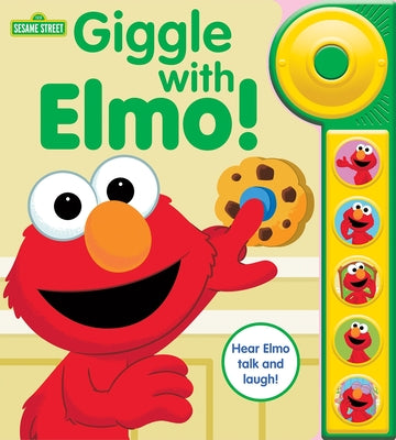 Sesame Street: Giggle with Elmo! Sound Book [With Battery]